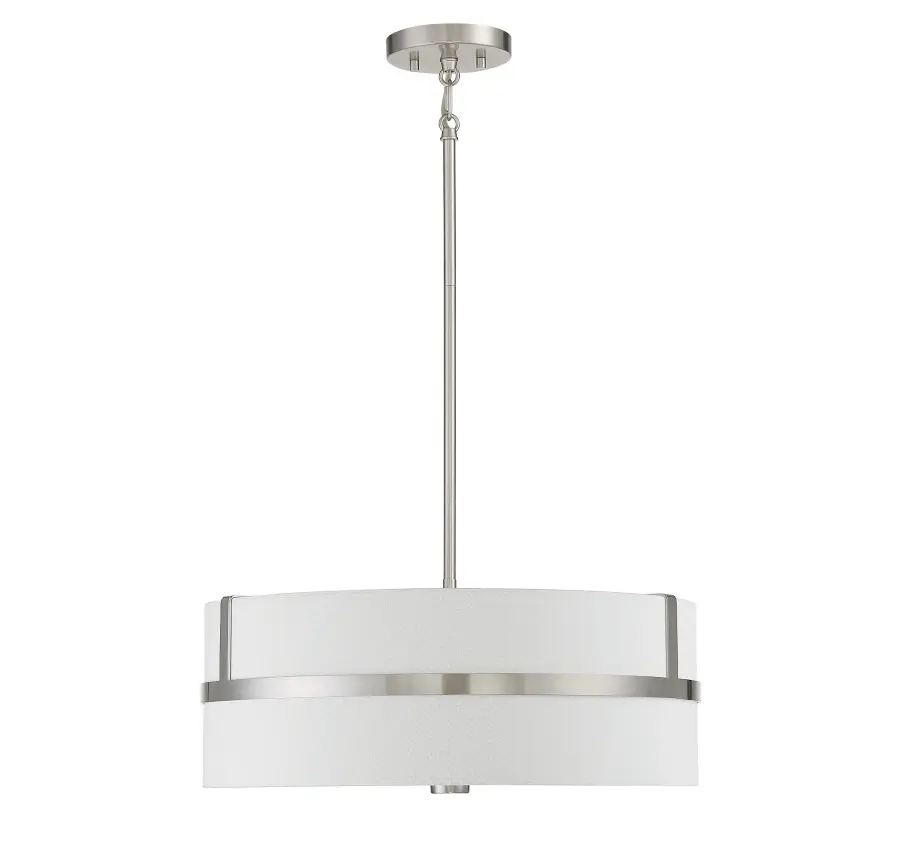 4-Light Pendant in Brushed Nickel - Image 2