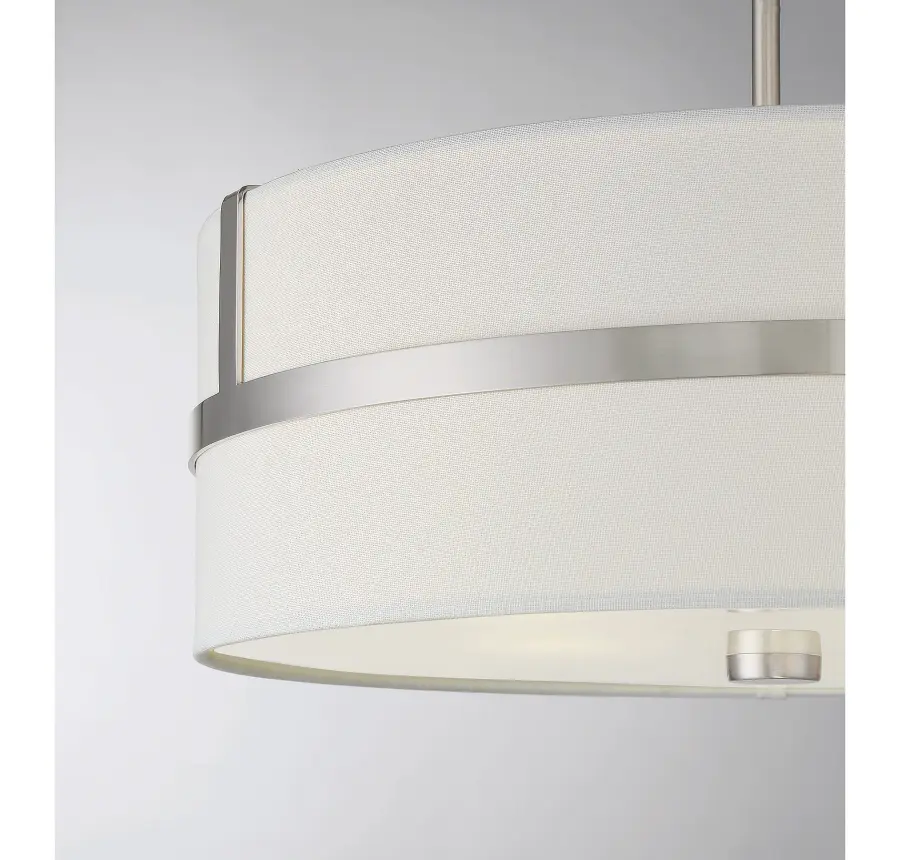 4-Light Pendant in Brushed Nickel - Image 5