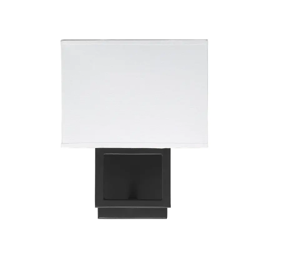 1-Light Wall Sconce in Matte Black - Image 2