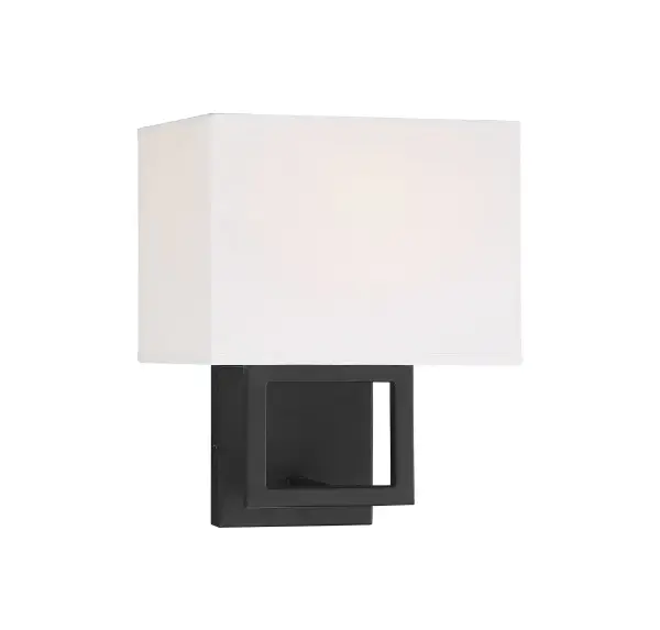 1-Light Wall Sconce in Matte Black - Image 3