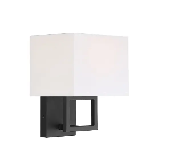 1-Light Wall Sconce in Matte Black - Image 4