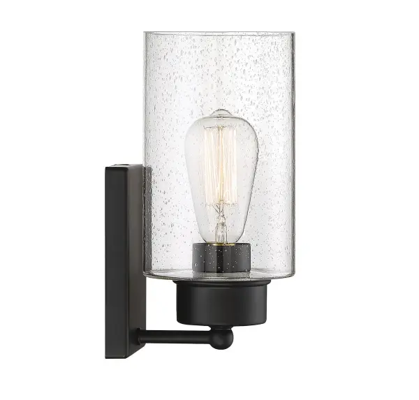 1-Light Wall Sconce in Matte Black - Image 5
