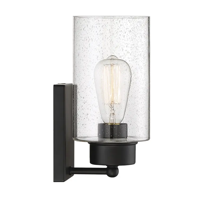 1-Light Wall Sconce in Matte Black - Image 5