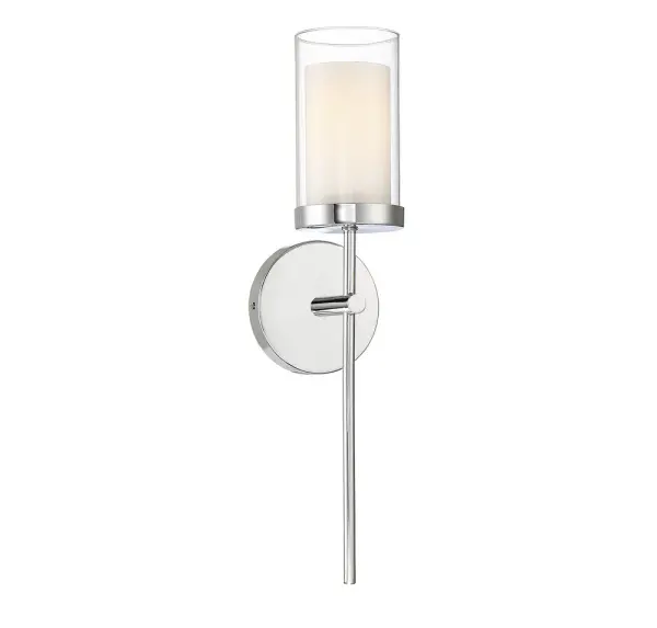 1-Light Wall Sconce in Chrome - Image 2