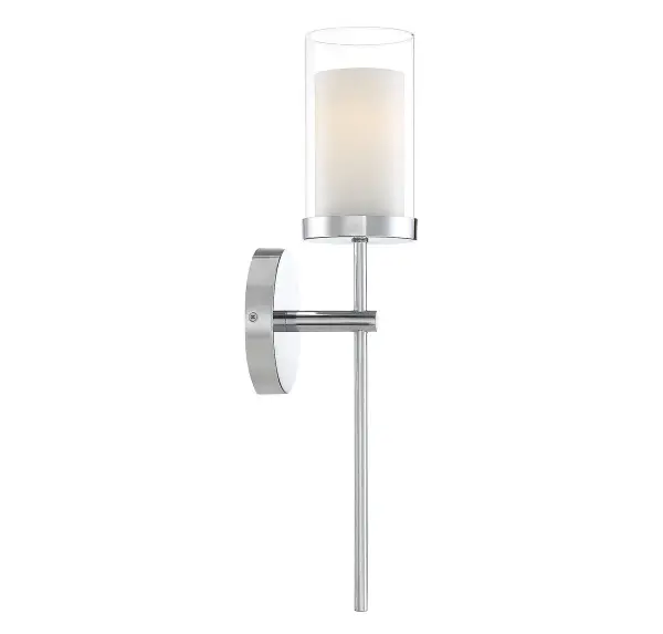 1-Light Wall Sconce in Chrome - Image 4