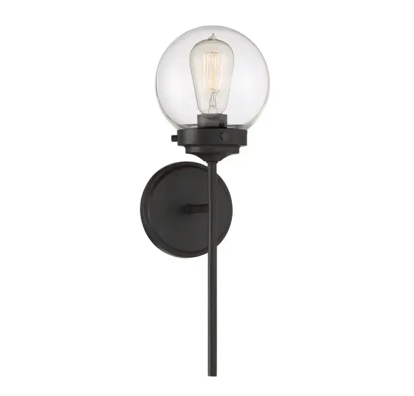 1-Light Wall Sconce in Oil Rubbed Bronze - Image 3
