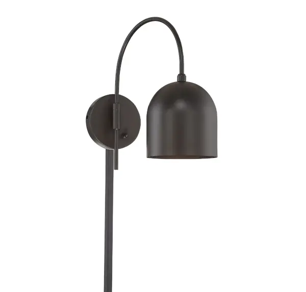 1-Light Adjustable Wall Sconce in Oil Rubbed Bronze - Image 2