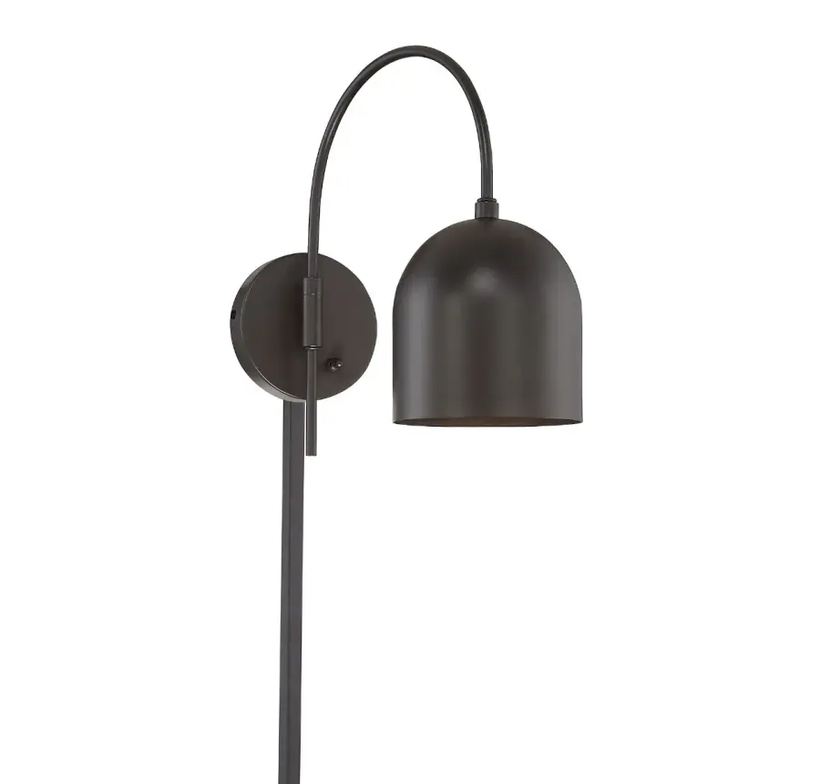 1-Light Adjustable Wall Sconce in Oil Rubbed Bronze - Image 2