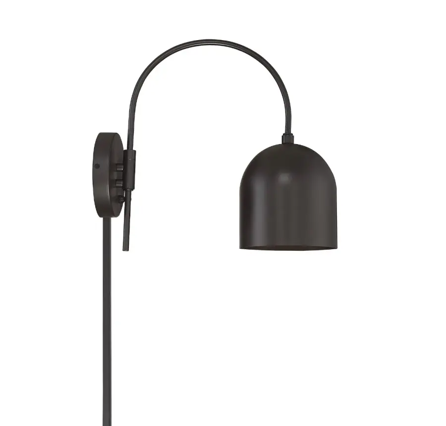 1-Light Adjustable Wall Sconce in Oil Rubbed Bronze - Image 5