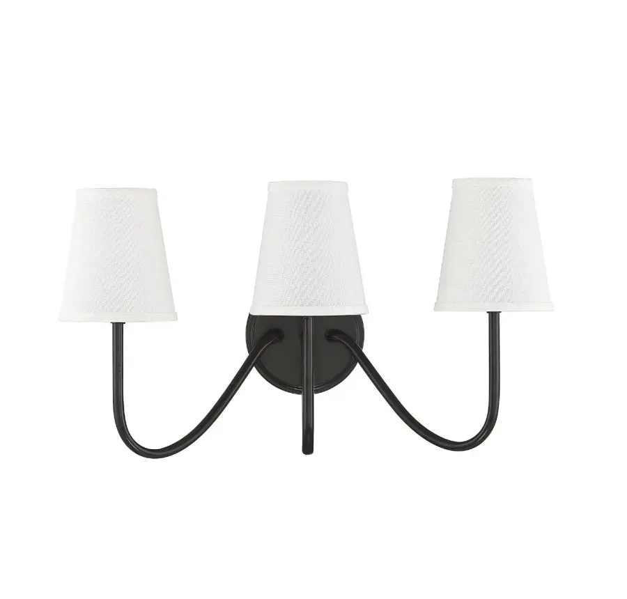 3-Light Wall Sconce in Oil Rubbed Bronze - Image 2