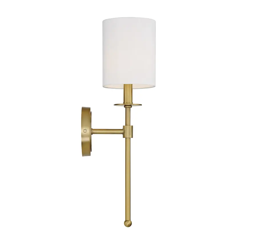 1-Light Wall Sconce in Natural Brass - Image 5