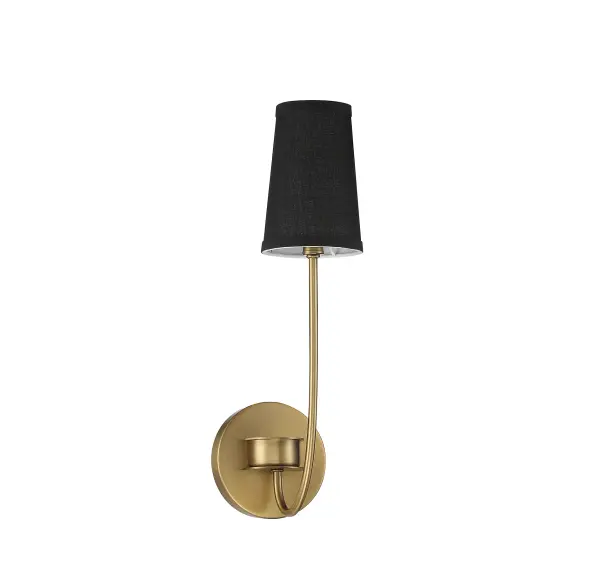 1-Light Wall Sconce in Natural Brass - Image 2