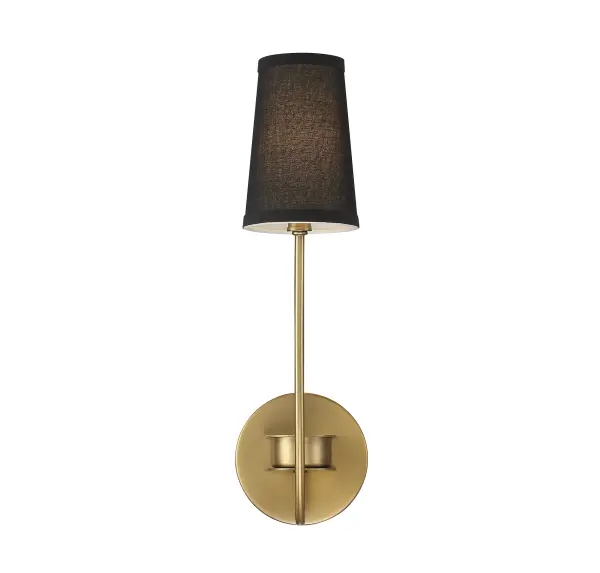 1-Light Wall Sconce in Natural Brass - Image 3