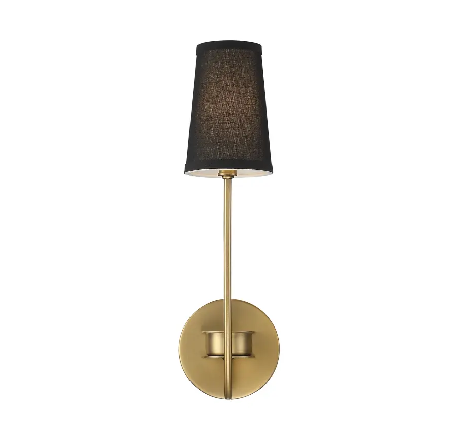 1-Light Wall Sconce in Natural Brass - Image 3