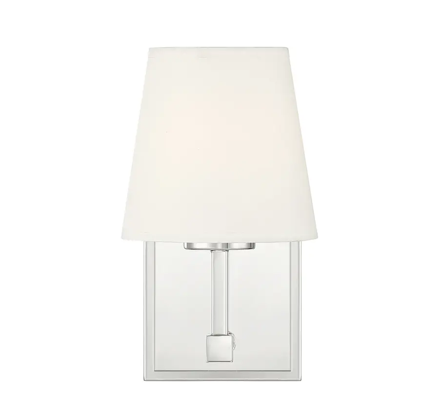 1-Light Wall Sconce in Polished Nickel - Image 3