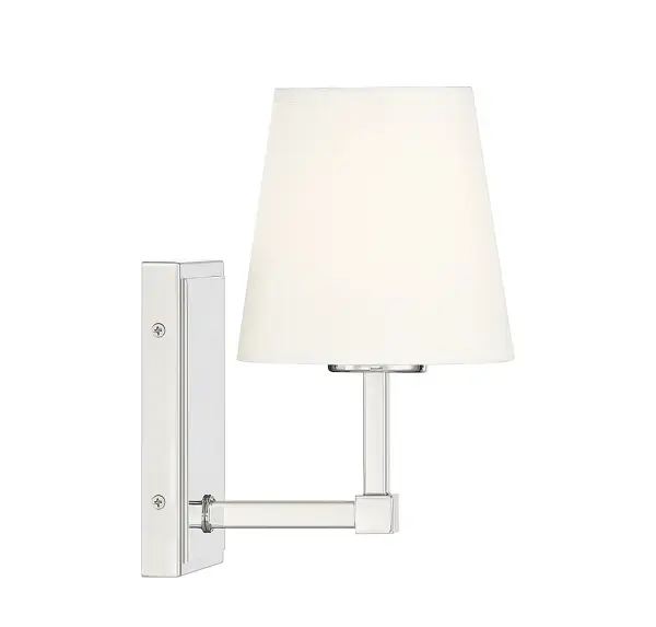1-Light Wall Sconce in Polished Nickel - Image 5