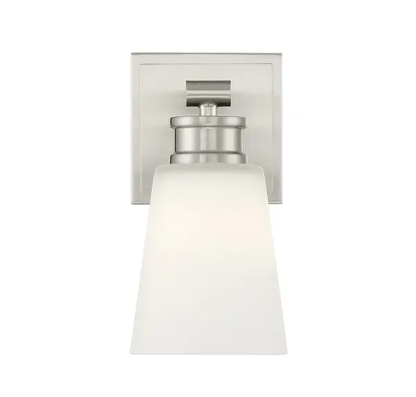 1-Light Wall Sconce in Brushed Nickel - Image 3