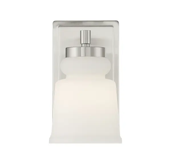 1-Light Wall Sconce in Brushed Nickel - Image 3