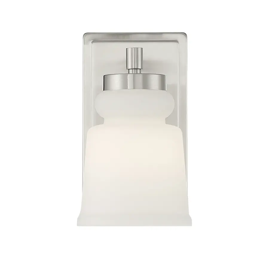 1-Light Wall Sconce in Brushed Nickel - Image 3