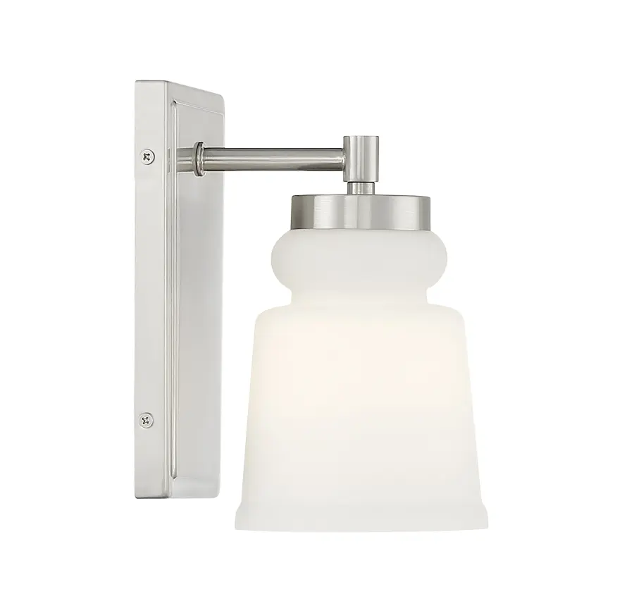 1-Light Wall Sconce in Brushed Nickel - Image 5