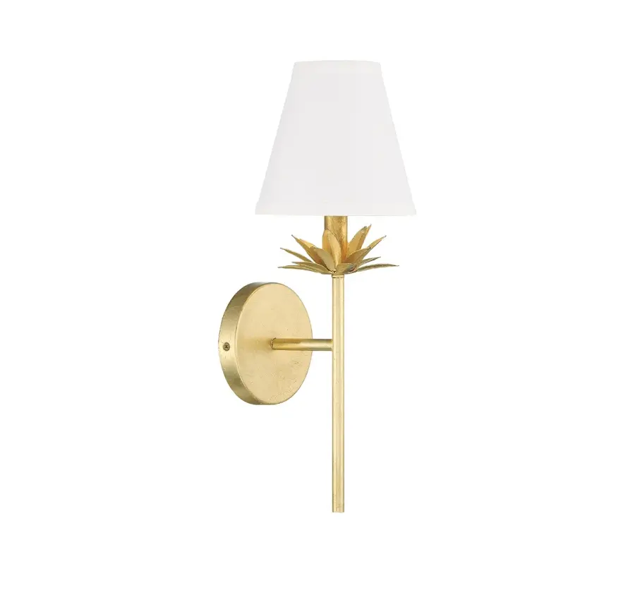 1-Light Wall Sconce in True Gold - Image 2