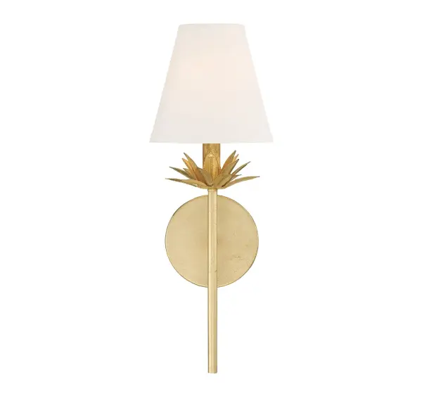 1-Light Wall Sconce in True Gold - Image 3