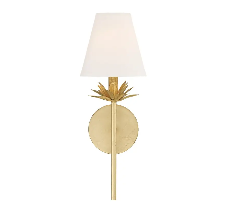 1-Light Wall Sconce in True Gold - Image 3
