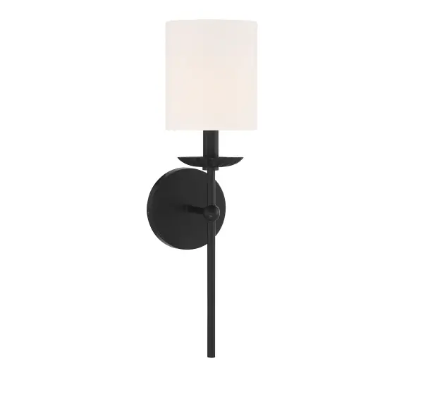1-Light Wall Sconce in Matte Black - Image 4
