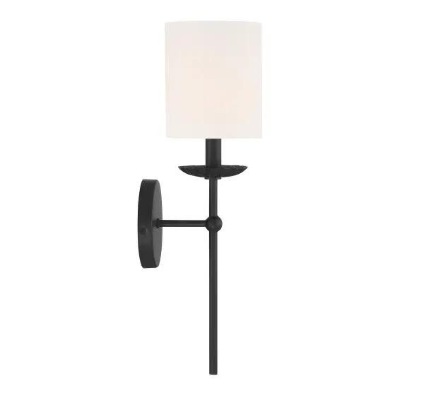 1-Light Wall Sconce in Matte Black - Image 5