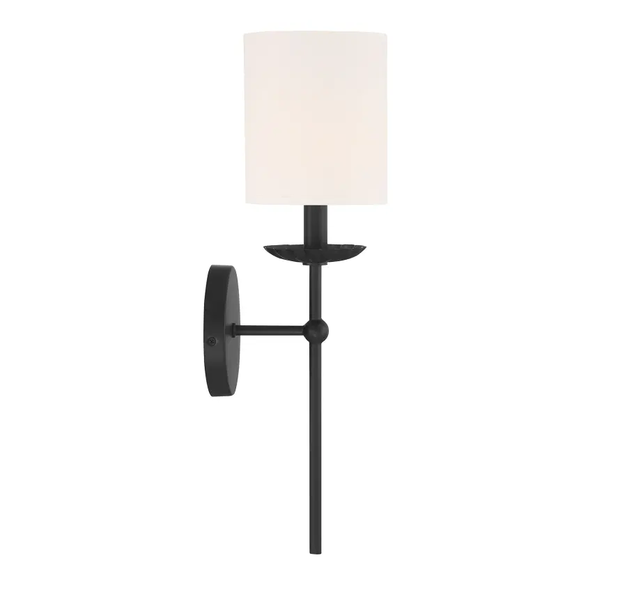 1-Light Wall Sconce in Matte Black - Image 5