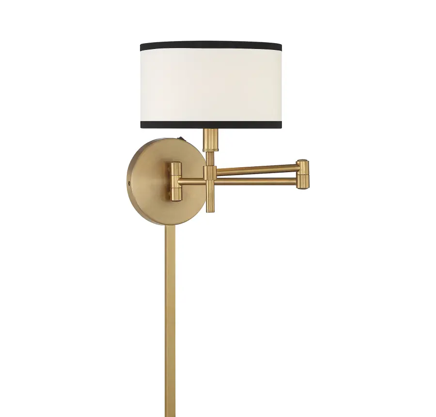 1-Light Wall Sconce in Natural Brass - Image 3