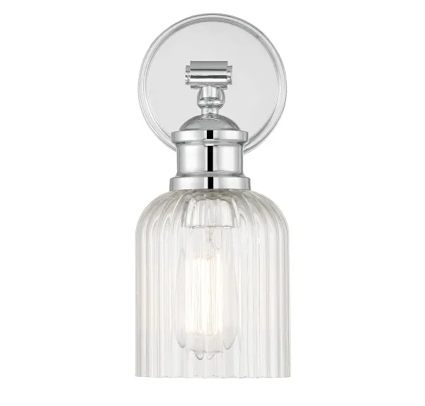 1-Light Wall Sconce in Chrome - Image 3