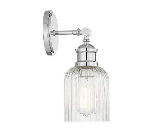 1-Light Wall Sconce in Chrome - Image 5