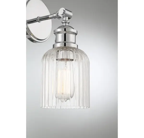 1-Light Wall Sconce in Chrome - Image 6