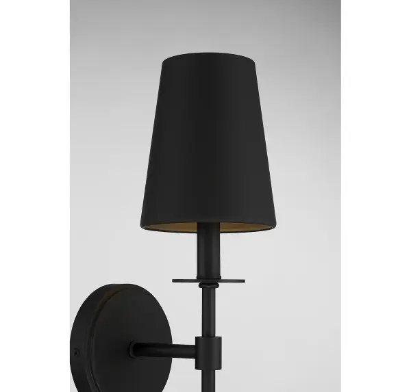 1-Light Wall Sconce in Matte Black - Image 6