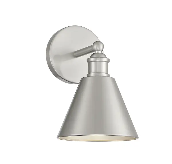 1-Light Wall Sconce in Brushed Nickel - Image 4