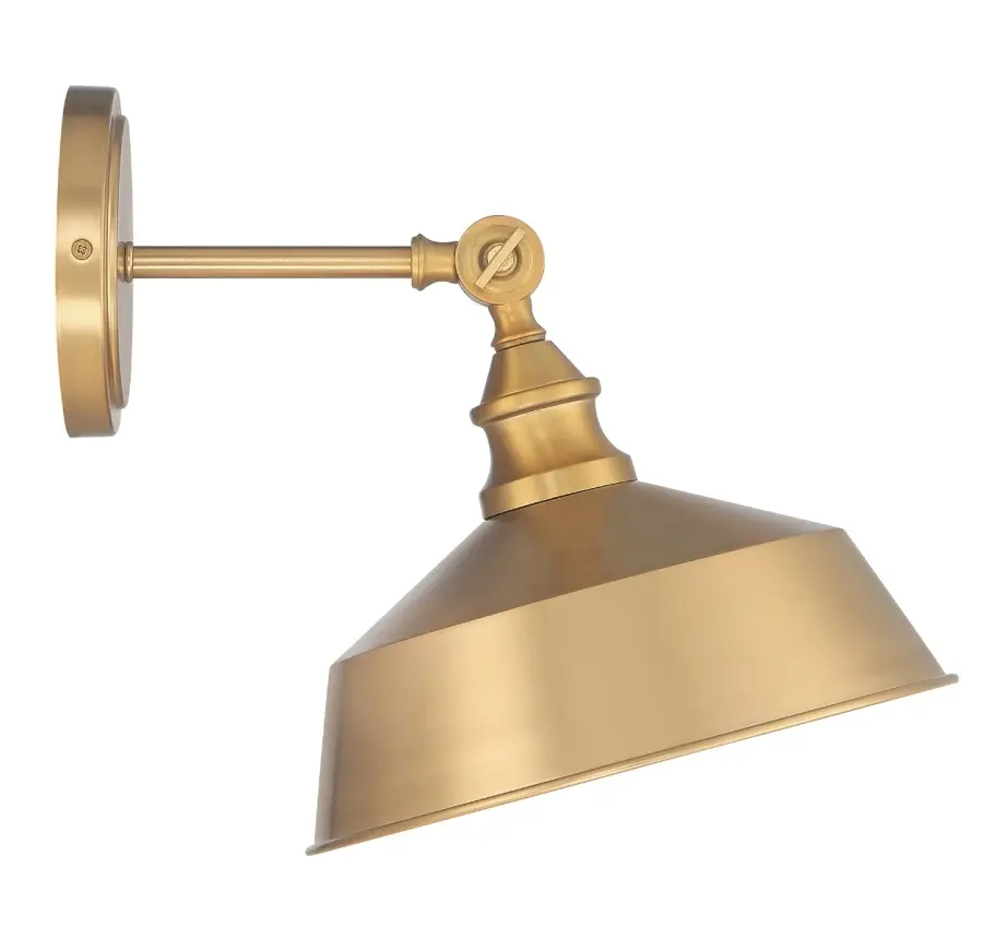 1-Light Wall Sconce in Natural Brass - Image 5
