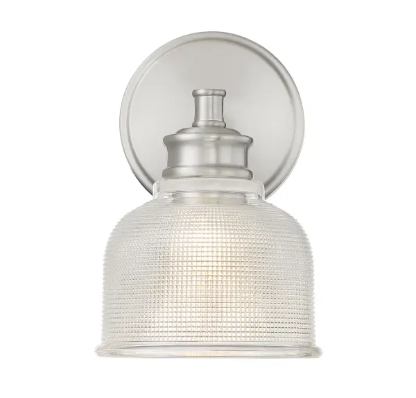 1-Light Wall Sconce in Brushed Nickel - Image 3