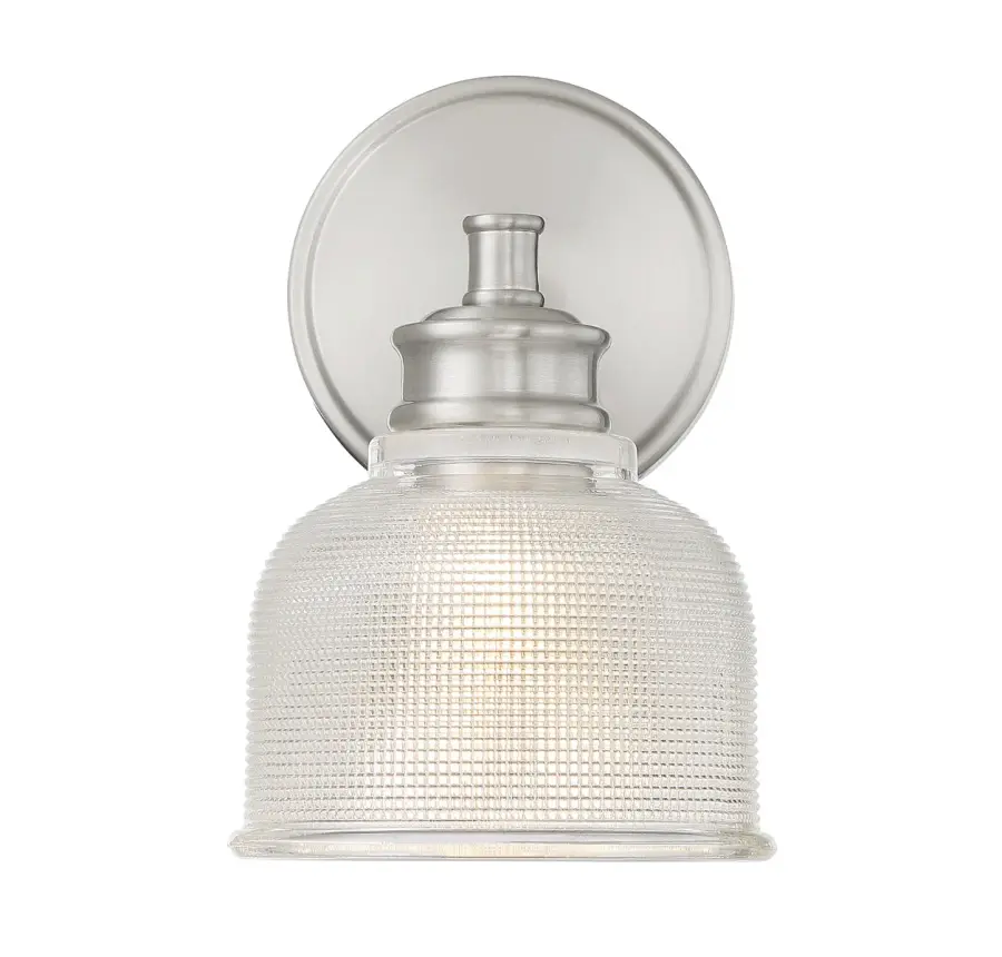 1-Light Wall Sconce in Brushed Nickel - Image 3