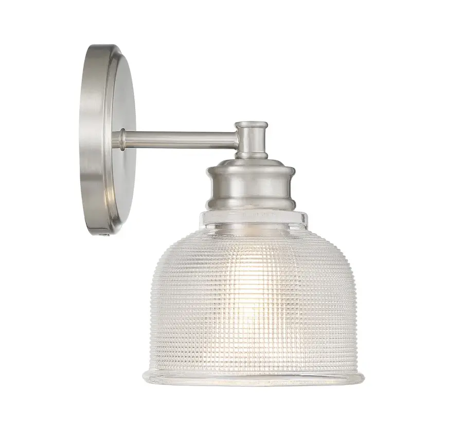 1-Light Wall Sconce in Brushed Nickel - Image 5