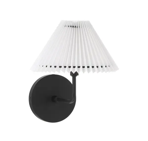 1-Light Wall Sconce in Matte Black - Image 2