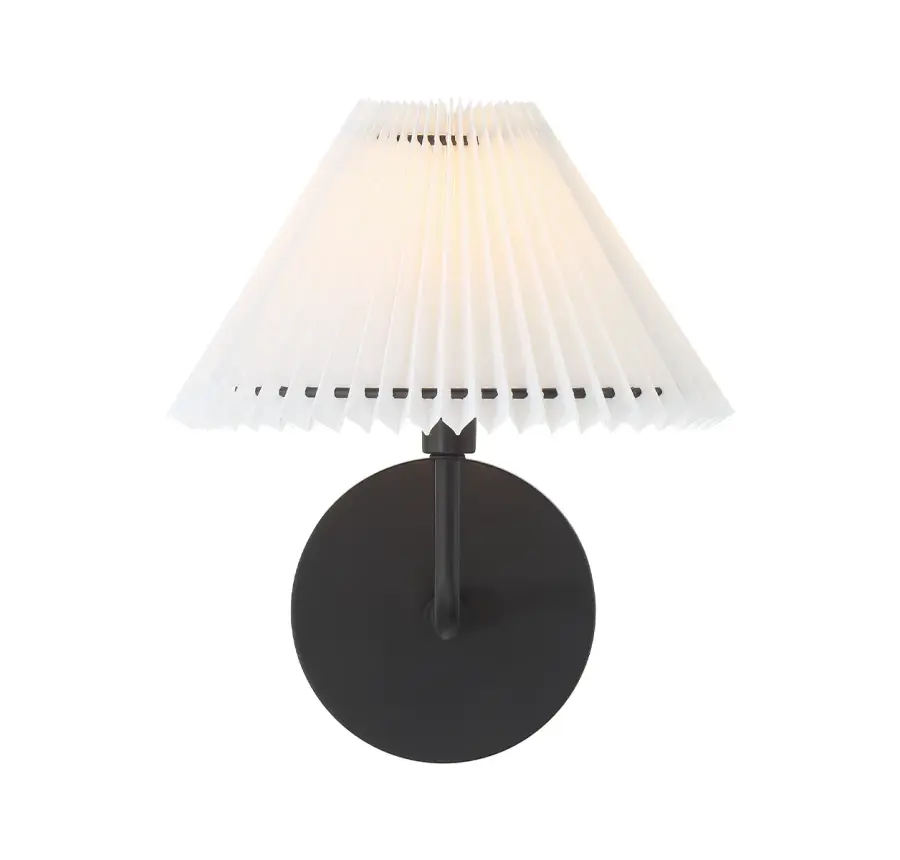 1-Light Wall Sconce in Matte Black - Image 3