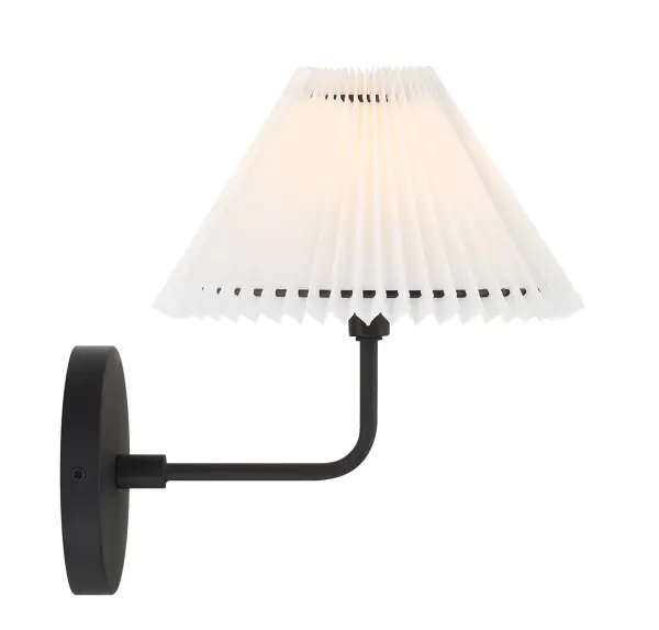 1-Light Wall Sconce in Matte Black - Image 5