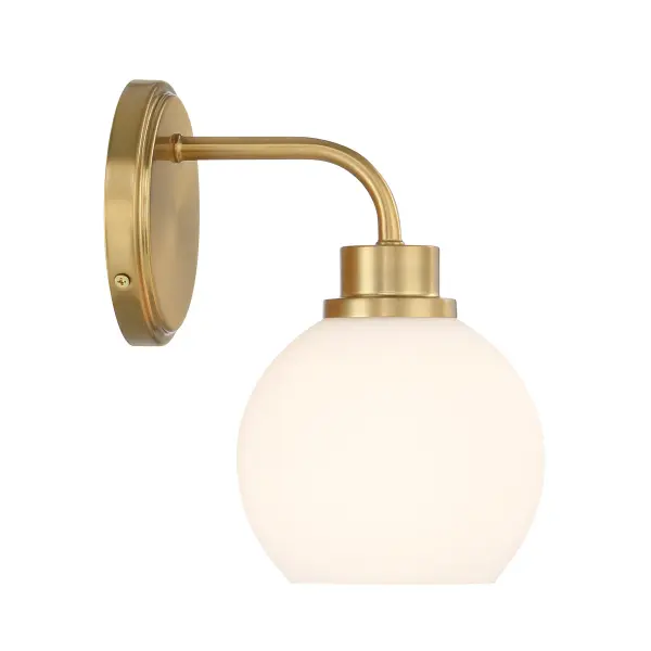 1-Light Wall Sconce in Natural Brass - Image 5