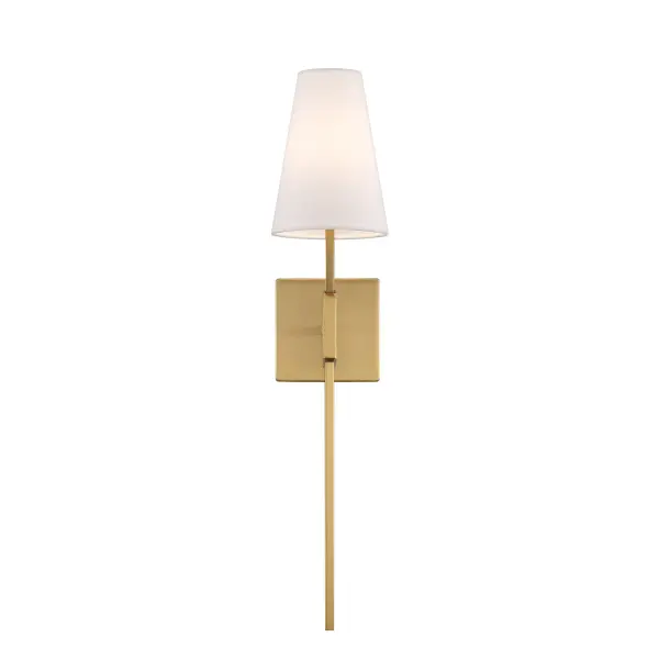 1-Light Wall Sconce in Natural Brass - Image 3