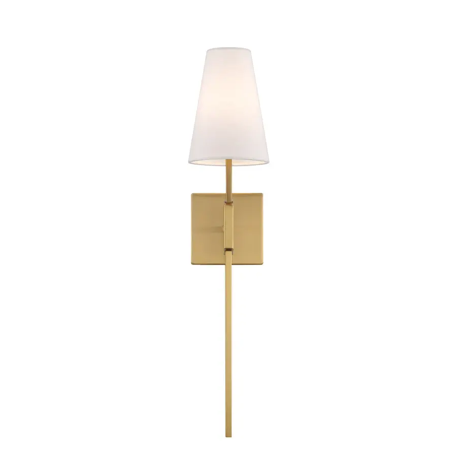 1-Light Wall Sconce in Natural Brass - Image 3