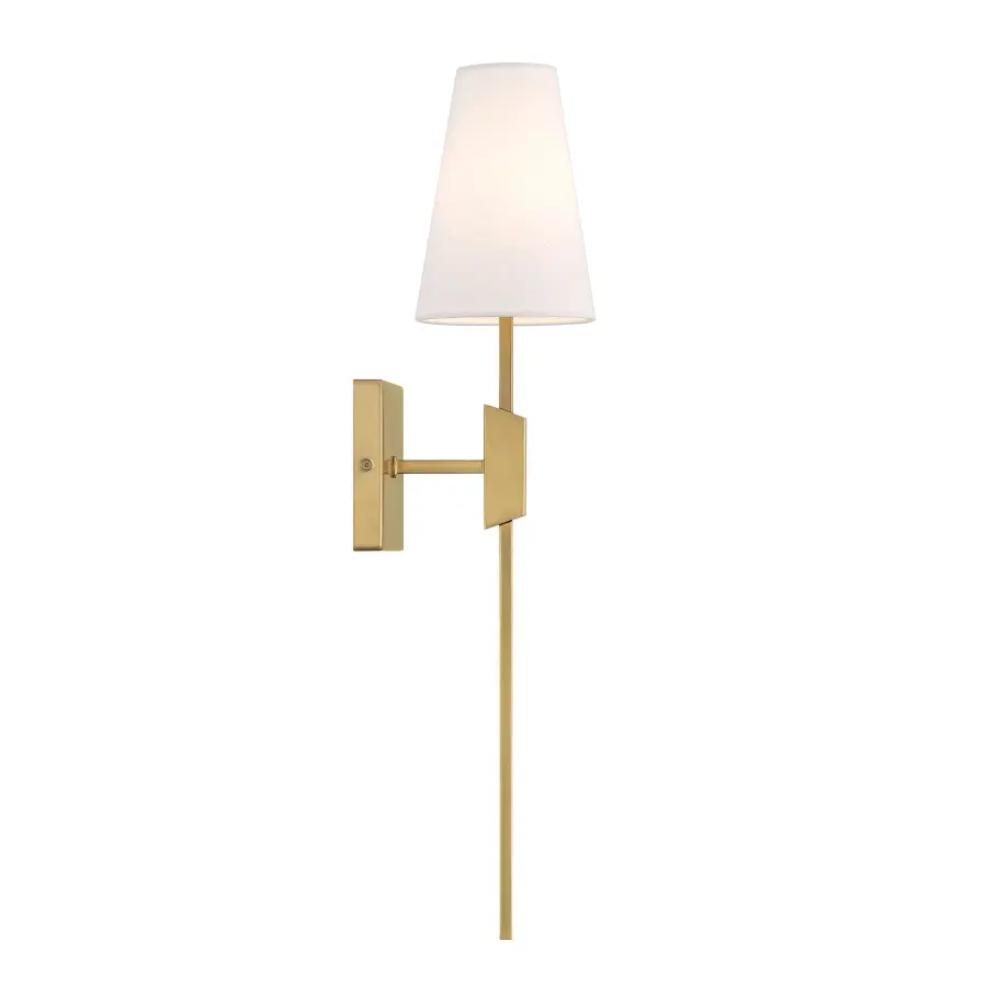 1-Light Wall Sconce in Natural Brass - Image 5