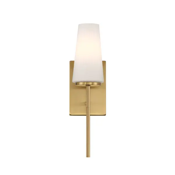 1-Light Wall Sconce in Natural Brass - Image 3