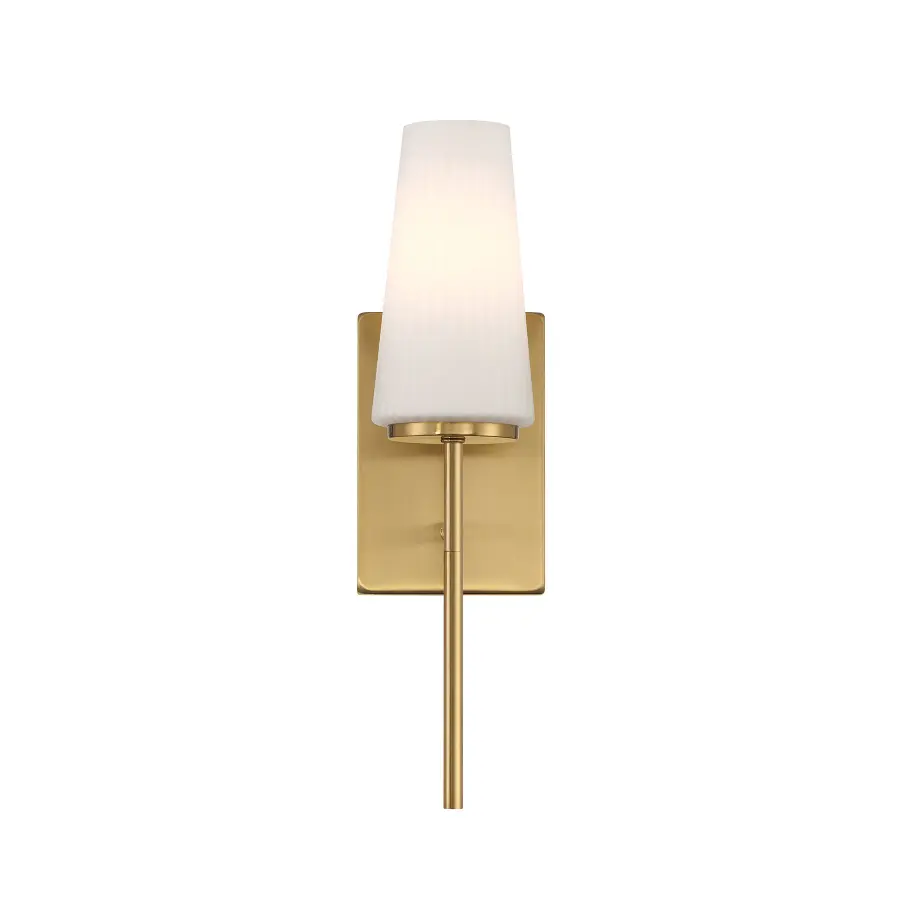1-Light Wall Sconce in Natural Brass - Image 3