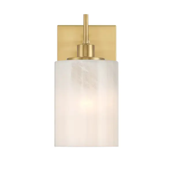 1-Light Wall Sconce in Natural Brass - Image 3